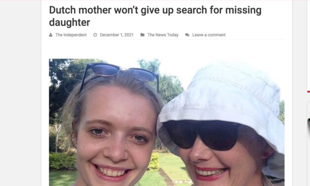 “Dutch mother won’t give up search for missing daughter”